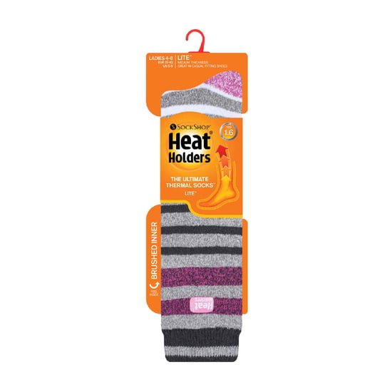 Ladies Thin Extra Long Lightweight Knee High Thermal Socks - Image 2