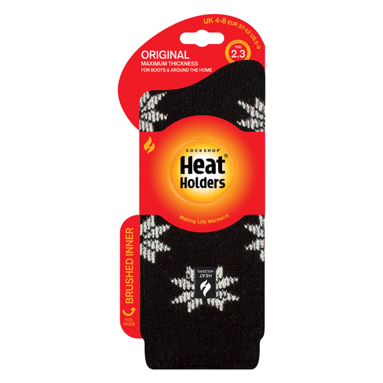 Ladies Jacquard Thermal Socks for Winter - Image 2