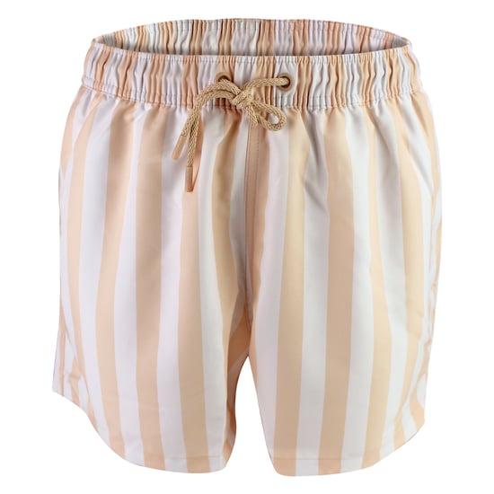 Loose Fitting Print Swimming Trunks With Pocket For Men - Image 1