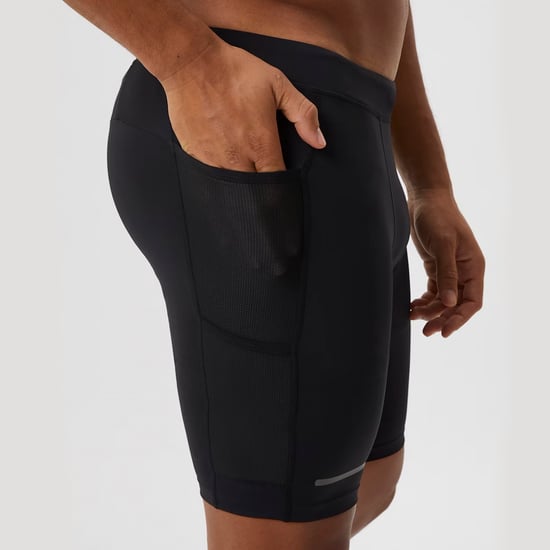 Mens Running Short Tights With Reflective Strip - Image 3
