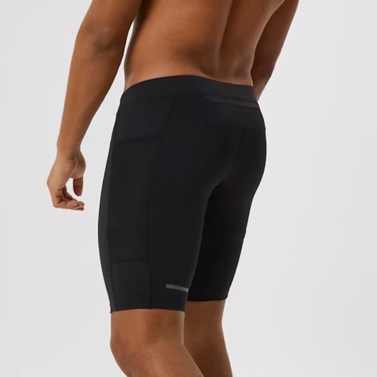 Mens Running Short Tights With Reflective Strip - Image 4