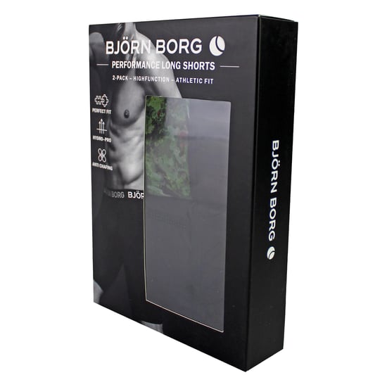 2-pack Performance fukttransporterande boxershorts med långa ben för män - Image 2