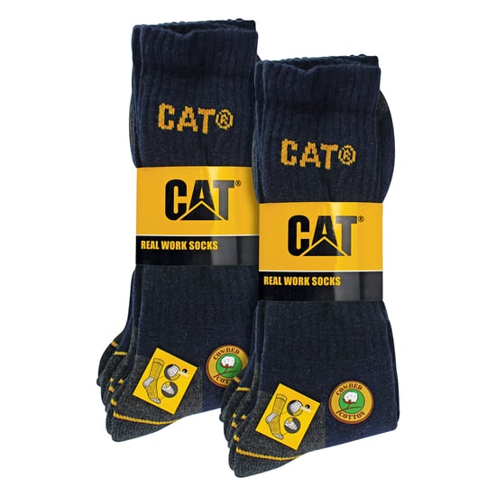 6-Pack Unisex Zware Werk Sokken voor Stalen Neus Botten - Image 2