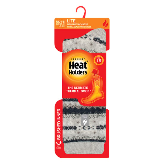 Thermal Lite-mönstrade strumpor för damer för vintern - Image 2