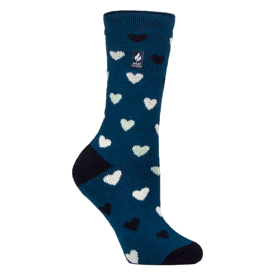 Ladies Thermal Lite Patterned Socks for Winter - Image 1