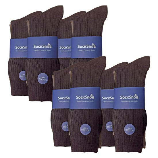 24 par Multipack Mens Ultimate Comfort 100% bomullsstrumpor - Image 2