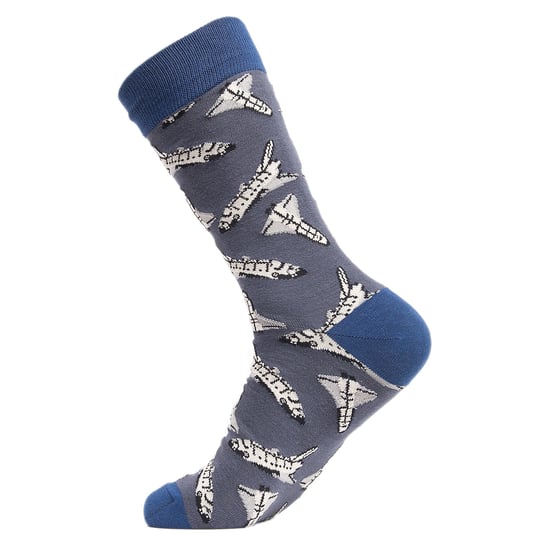 Space Themed Novelty Unisex Cotton Socks - Image 2