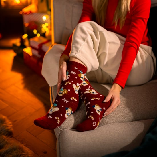 Dames Lite Thermische Kerst Novelty Patroon Sokken - Image 3