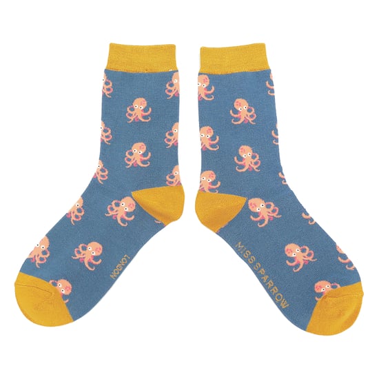 1 Pack Ladies Novelty Animal Patterned Bamboo Socks - Image 4