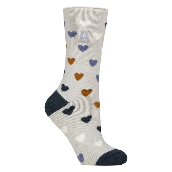 Ladies Thermal Lite Patterned Socks for Winter - Image 1