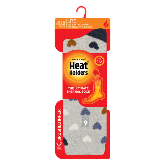 Ladies Thermal Lite Patterned Socks for Winter - Image 2