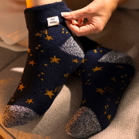 Cozy Turn-Over Cuff Lounge Socks | Warm Winter Socks for Women - Image 5