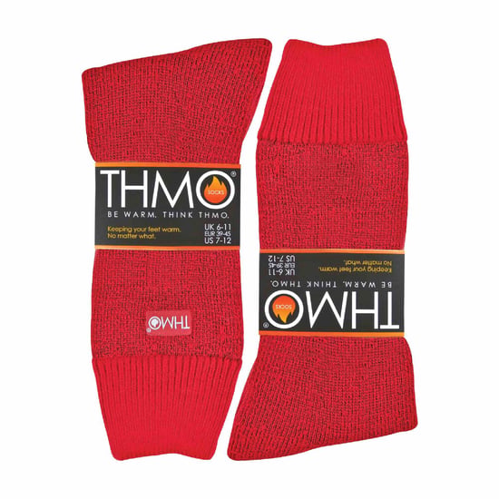 Mens Thermal Indoor Slipper Socks with Grips - Image 2