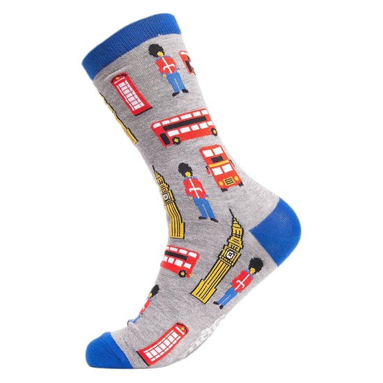 London France Design Cotton Novelty Unisex Socks - Image 2