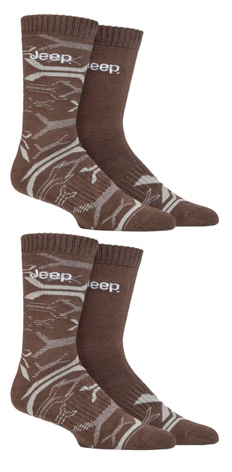 Mens Bamboo Boot Socks | Thick Heavy Duty Socks | Socks Ideal for Hiking - Image 3