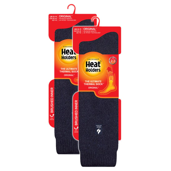 2-pack Extra långa knästrumpor för herrar - Image 2