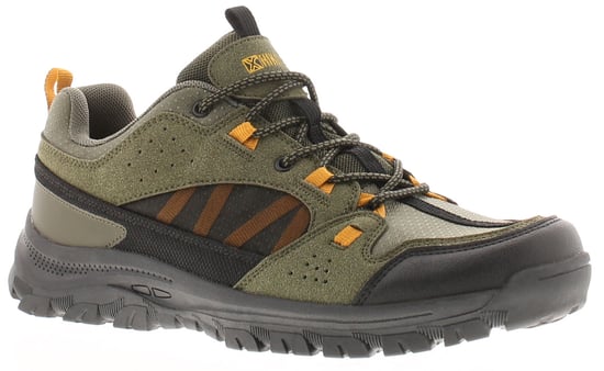X-Hiking Mens Walking Boots Logan Lace Up green - Image 1