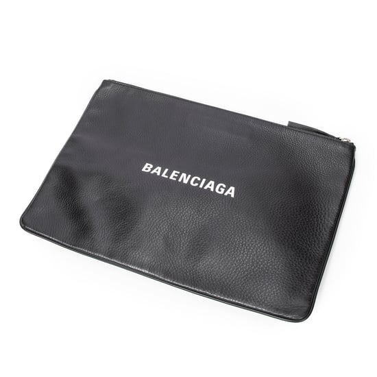 Logo Zip Clutch Handbag - Image 1