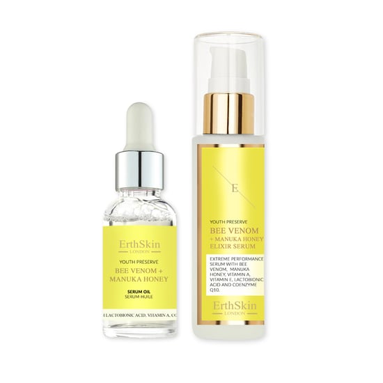 Biväxt + Manuka Honung Elixir Serum 60ml+Biväxt + Manuka Honung Serumolja 30ml - Image 1