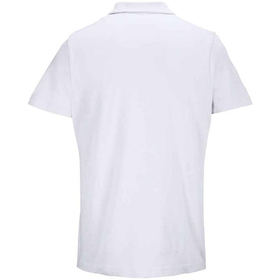 SOLS Unisex Adult Pulse Pique Polo Shirt (White) - Image 2