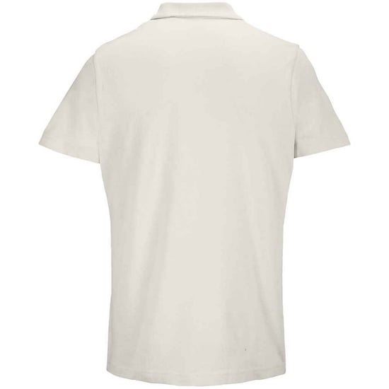 SOLS Unisex Adult Pulse Pique Polo Shirt (Off White) - Image 2