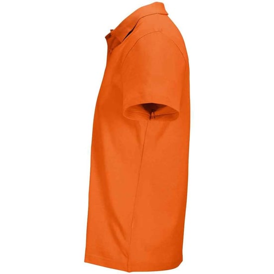 SOLS Pulse piqué poloshirt voor volwassenen, uniseks (Oranje) - Image 3