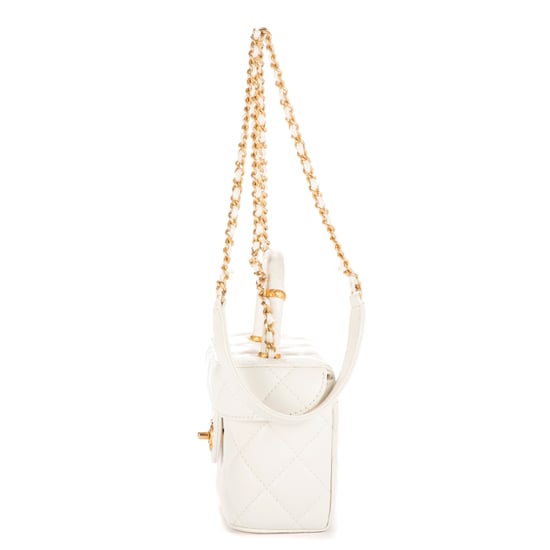 Vanity Top Handle Cosmetic Case Mini Schoudertas - Image 3