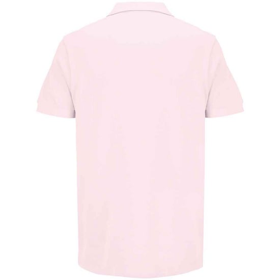 SOLS Unisex Adult Pacific Pique Twin Needle Stitch Polo Shirt (Pale Pink) - Image 2