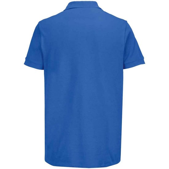 SOLS Unisex Adult Pacific Piqué Tweelingnaaldssteek Poloshirt (Koningsblauw) - Image 2