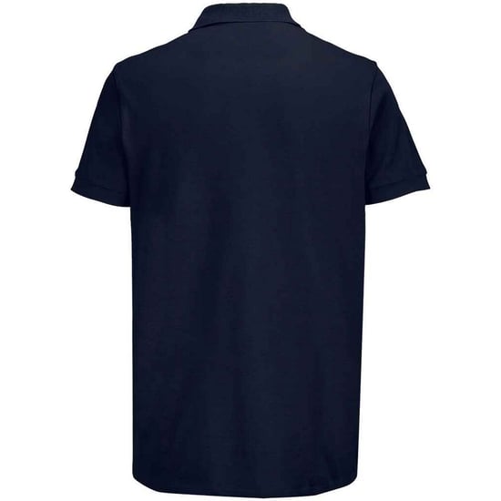 SOLS Unisex Adult Pacific Pique Twin Needle Stitch Polo Shirt (French Navy) - Image 2