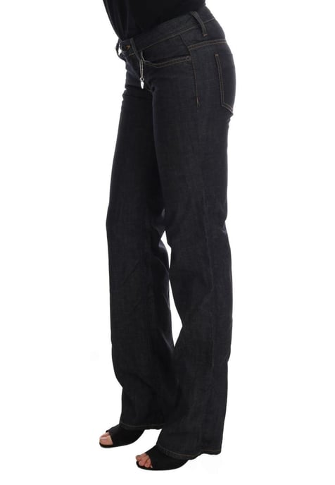 Costume National Women's Dark Blue Cotton Classic Fit Jeans - Image 1