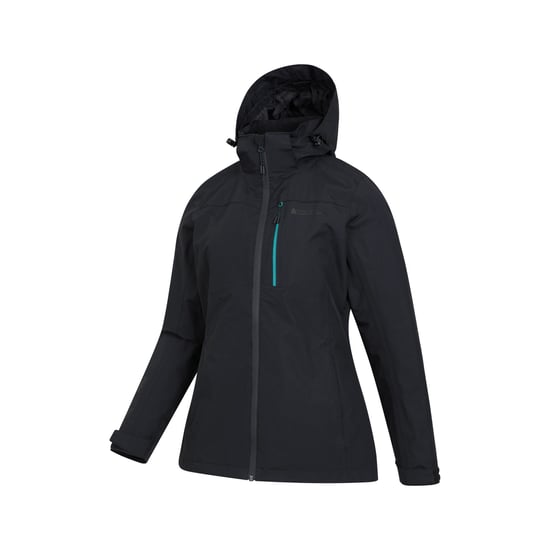 Mountain Warehouse Dames/Dames Rainforest II Extreme Waterdichte Jas (Jet Zwart) - Image 4