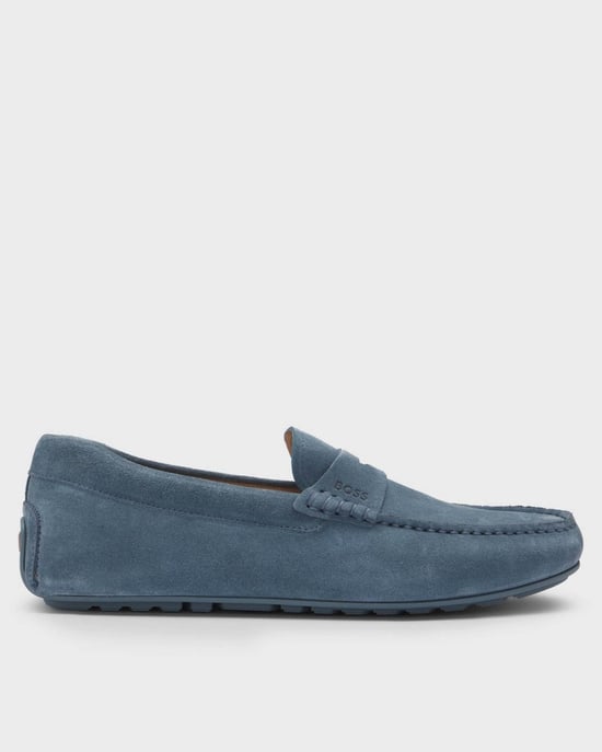 BOSS Orange Noel Mens Suede Driving Moccasins - Image 2