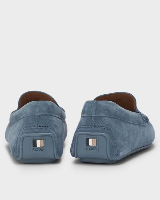 BOSS Orange Noel Mens Suede Driving Moccasins - Image 3