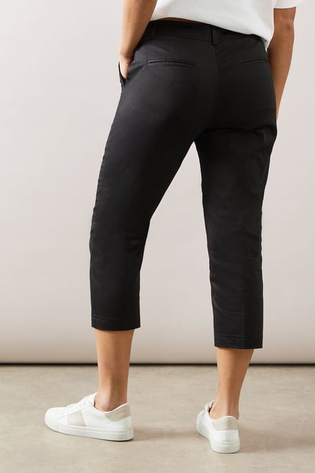 Petite Stretch Crop Trousers - Image 3