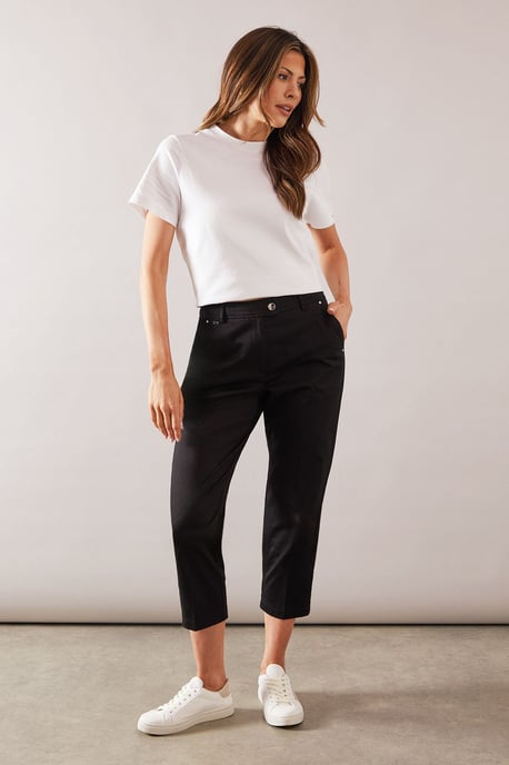 Stretch Crop Trousers - Image 1