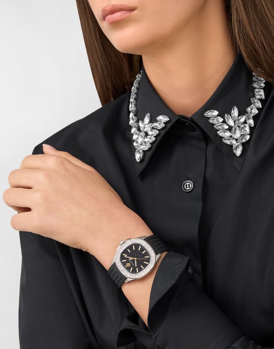 Philipp Plein The $pectre Dames Zwarte Horloge PWTAA0824 - Image 3