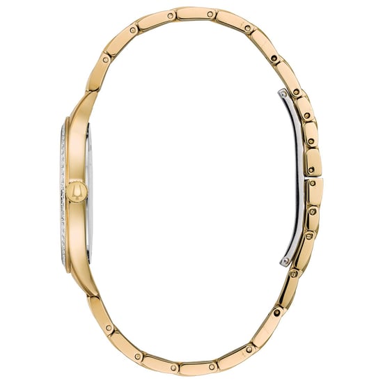 Bulova Crystal / Dress Dames Horloge Goudkleurig 98X119 - Image 2