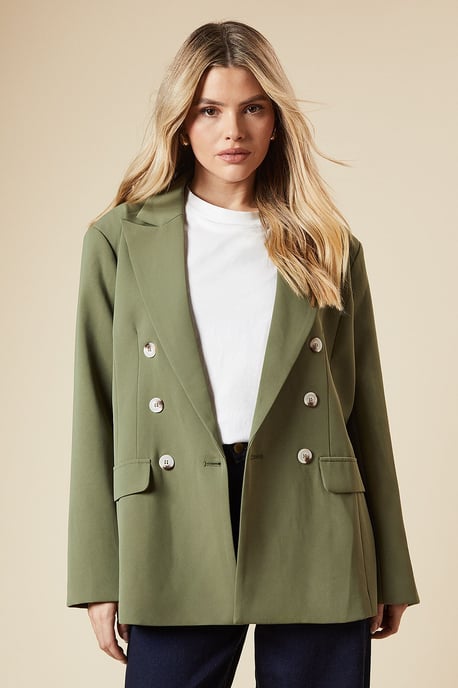 Oversized Double Breasted Blazer - Image 1