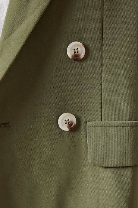 Oversized Double Breasted Blazer - Image 5