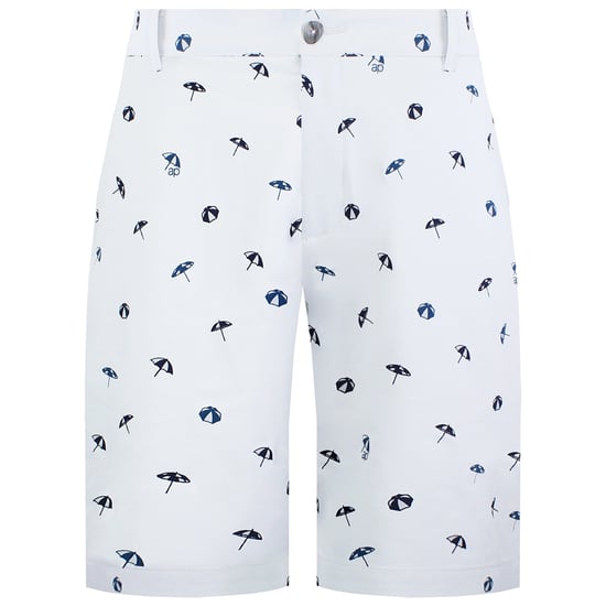 Puma x Arnold Palmer Dancing Umbrellas Mens Grey Golf Shorts - Image 1