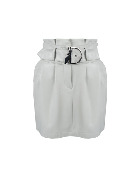 Patrizia Pepe Skirt Woman's Grey - Image 2