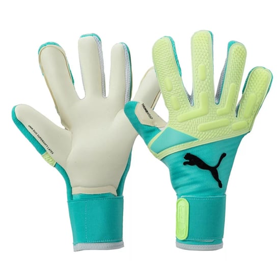 Puma Future Pro Hybrid Mens Green Goalkeeper Gloves - Image 1