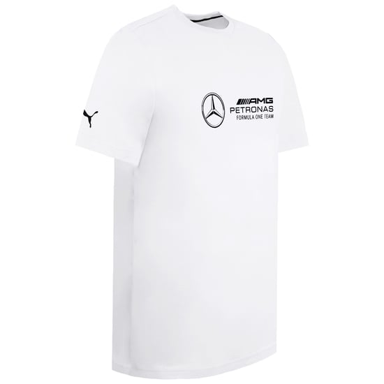 Puma Mercedes-AMG Petronas Motorsport Mens White T-Shirt - Image 2