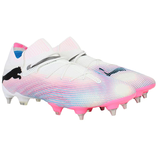 Puma Future 7 Ultimate MxSG Mens White Football Boots - Image 2