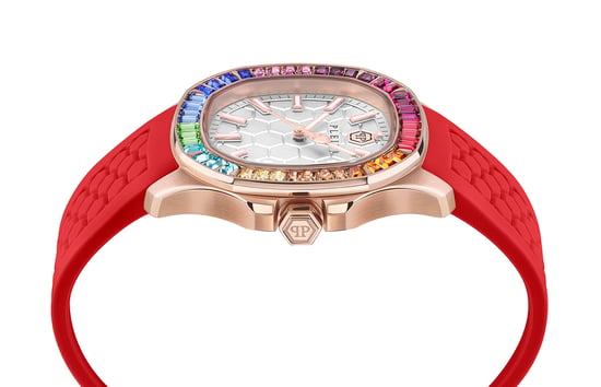 Philipp Plein The $pectre Dames Rode Horloge PWTAA1024 - Image 2