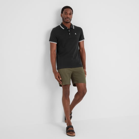 Biston Mens Polo Shirt - Black - Image 3