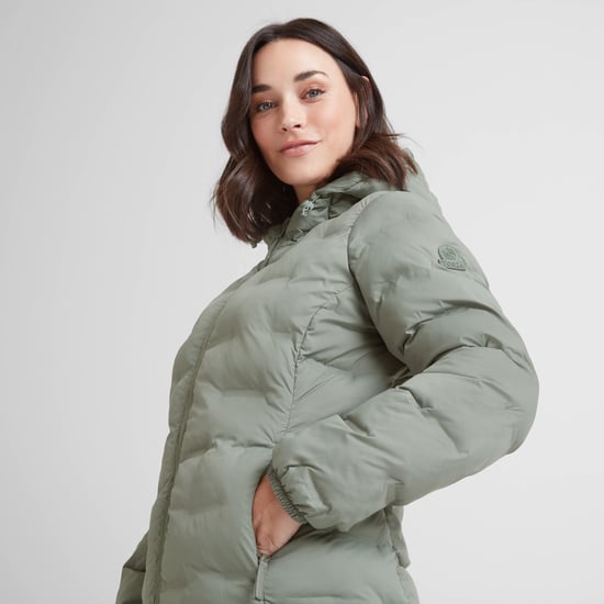 Palmer Womens Padded Jacket - Faded Khaki - Image 6