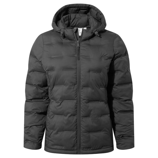 Palmer Womens Padded Jacket - Washed Black - Image 5