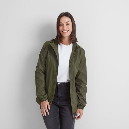 Craven Womens Waterproof Packaway Jacket - Khaki - Image 1